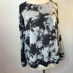 Jules & Leopold Women's Black Grey Blend Soft Sweater - Size 2X - NWT